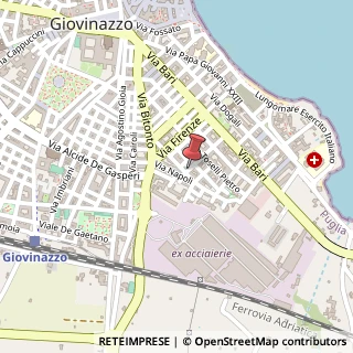 Mappa Via I trav Iacobellis,4, 70054 Giovinazzo BA, Italia, 70054 Giovinazzo, Bari (Puglia)