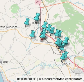 Mappa 81056 Sparanise CE, Italia (6.164)