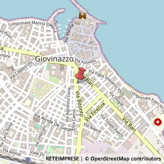 Mappa Via Bitonto, 8F, 70054 Giovinazzo, Bari (Puglia)