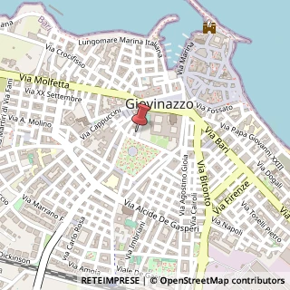 Mappa Corso Principe Amedeo, 29, 70054 Giovinazzo, Bari (Puglia)