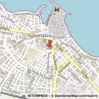 Mappa Via Guglielmo Marconi, 32, 70054 Giovinazzo, Bari (Puglia)