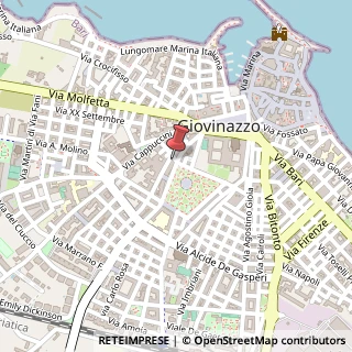 Mappa Via Eustachio, 4, 70054 Giovinazzo, Bari (Puglia)
