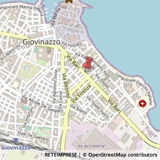 Mappa Via Bari, 56, 70054 Giovinazzo, Bari (Puglia)