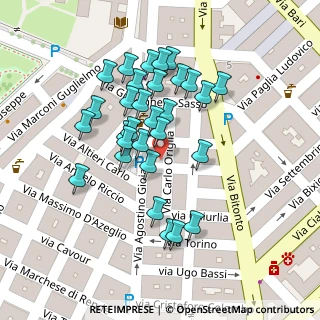 Mappa Via Agostino Gioia, 70054 Giovinazzo BA, Italia (0.053)