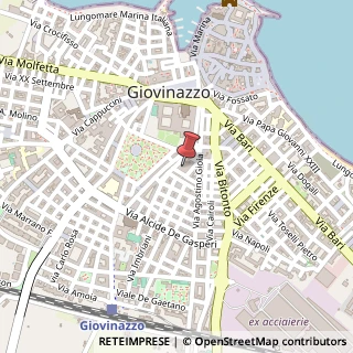 Mappa Via Carlo Alteri, 7, 70054 Giovinazzo, Bari (Puglia)