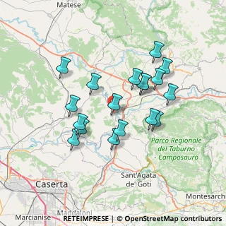 Mappa Via Roma, 81010 Castel Campagnano CE, Italia (6.78444)
