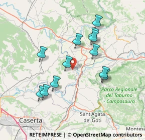 Mappa Via Fontana, 81010 Castel Campagnano CE, Italia (7.1775)