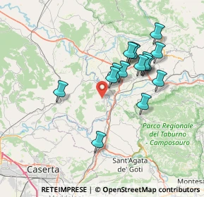 Mappa Via Fontana, 81010 Castel Campagnano CE, Italia (7.03563)