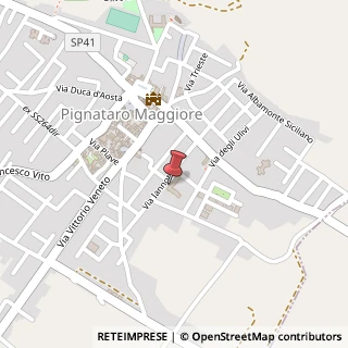 Mappa Via Antonio Iannotta, 26-40, 81052 Pignataro Maggiore, Caserta (Campania)