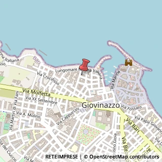 Mappa Via Re di Puglia, 6, 70054 Giovinazzo, Bari (Puglia)