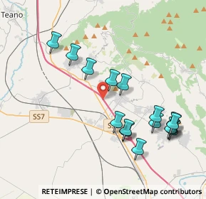 Mappa Autostrada del Sole, 81052 Pignataro Maggiore CE, Italia (4.38813)