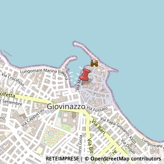 Mappa Vico Freddo, 10, 70054 Giovinazzo, Bari (Puglia)