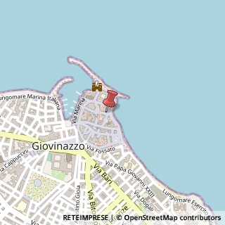 Mappa Via Lecce, 56 - 60, 70054 Giovinazzo, Bari (Puglia)