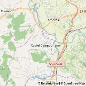 Mappa Castel Campagnano