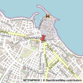 Mappa Via Carducci,  5, 70054 Giovinazzo, Bari (Puglia)