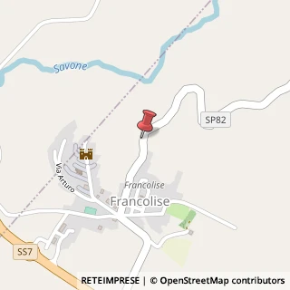 Mappa Via Purgatorio, 9, 81050 Francolise, Caserta (Campania)