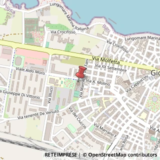 Mappa Viale Aldo Moro, 1, 70054 Giovinazzo, Bari (Puglia)