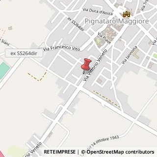 Mappa Via Alcide De Gasperi, 13, 81052 Pignataro Maggiore, Caserta (Campania)