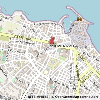 Mappa Via Cappuccini,  16, 70054 Giovinazzo, Bari (Puglia)