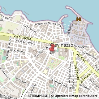 Mappa Via Piano, 32, 70054 Giovinazzo BA, Italia, 70054 Giovinazzo, Bari (Puglia)