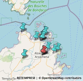 Mappa Via Armando Diaz, 07020 Palau SS, Italia (9.993)