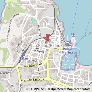 Mappa Via Maddalena, 15, 07020 Palau, Sassari (Sardegna)