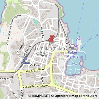 Mappa Via Maddalena, 21, 07020 Palau, Sassari (Sardegna)