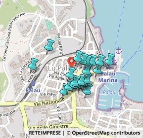 Mappa Via Brigata Sassari, 07020 Palau SS, Italia (0.1685)