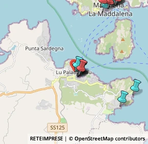 Mappa Via Maddalena, 07020 Palau SS, Italia (2.45421)