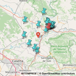Mappa Via Marino Antonio, 81010 Castel Campagnano CE, Italia (7.0975)