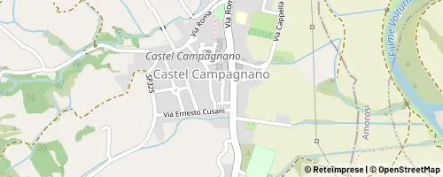 Mappa Castel Campagnano