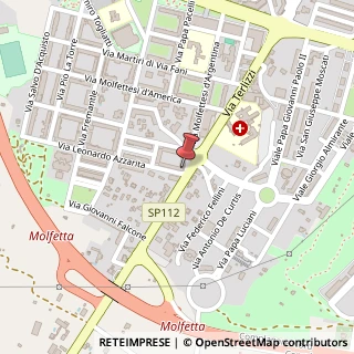 Mappa Via Molfettesi D'Argentina, 44, 70056 Molfetta, Bari (Puglia)