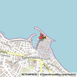 Mappa Via Marina, 8, 70054 Giovinazzo, Bari (Puglia)
