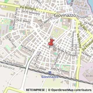 Mappa Piazza San Agostino, 7, 70054 Giovinazzo, Bari (Puglia)