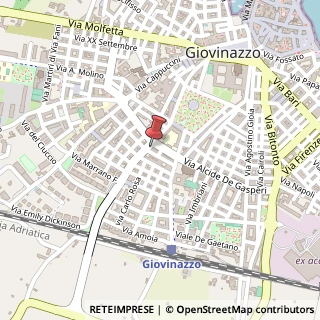 Mappa Via Dott. Saverio Daconto, 24, 70054 Giovinazzo, Bari (Puglia)