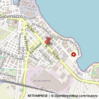 Mappa Via Bari, 70054 Giovinazzo, Bari (Puglia)