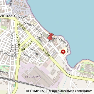 Mappa Via Papa Giovanni XXIII, 81, 70054 Giovinazzo BA, Italia, 70054 Giovinazzo, Bari (Puglia)