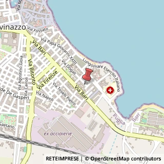 Mappa Via Dogali, 75, 70054 Giovinazzo BA, Italia, 70054 Giovinazzo, Bari (Puglia)