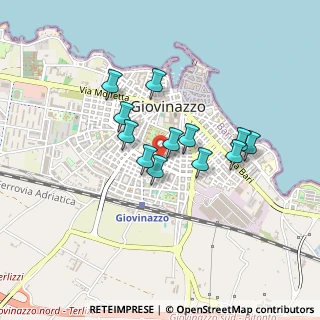 Mappa Via Guglielmo Marconi, 70054 Giovinazzo BA, Italia (0.34917)
