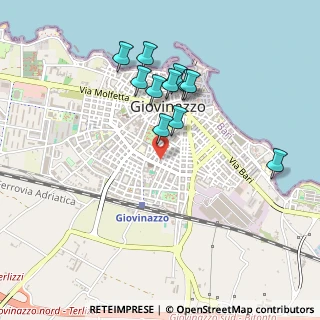 Mappa Via Guglielmo Marconi, 70054 Giovinazzo BA, Italia (0.46364)