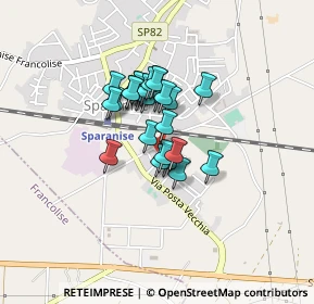 Mappa Via Marco Vinicio Seniore, 81056 Sparanise CE, Italia (0.28077)