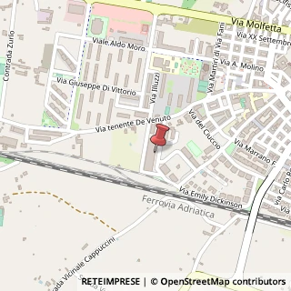 Mappa Via delle Filatrici, 23, 70054 Giovinazzo, Bari (Puglia)