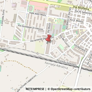 Mappa Via degli Impagliatori, 16, 70054 Giovinazzo, Bari (Puglia)