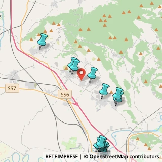 Mappa Via Alcide de Gasperi, 81050 Pastorano CE, Italia (5.93286)