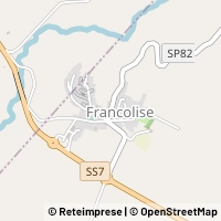 Map Francolise
