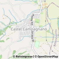 Karta Castel Campagnano
