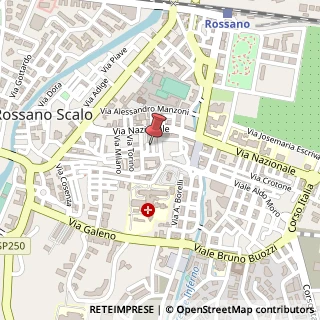 Mappa Via Napoli, 20, 87067 Rossano, Cosenza (Calabria)