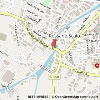 Mappa Viale Della Repubblica, 25, 87064 Rossano, Cosenza (Calabria)