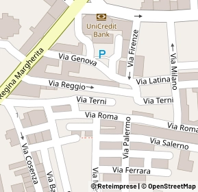 Mappa Via Alessandria, 87067 Rossano CS, Italia (0.08077)
