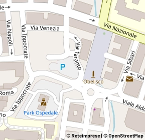 Mappa Via A. Borelli, 87067 Rossano CS, Italia (0.09231)
